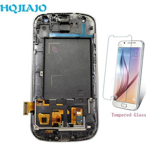 Test LCD Screen For Samsung S3 i9300 LCD Display Touch Screen Digitizer Frame For Samsung Galaxy S3 i9300 i9300i i9301 i9308i