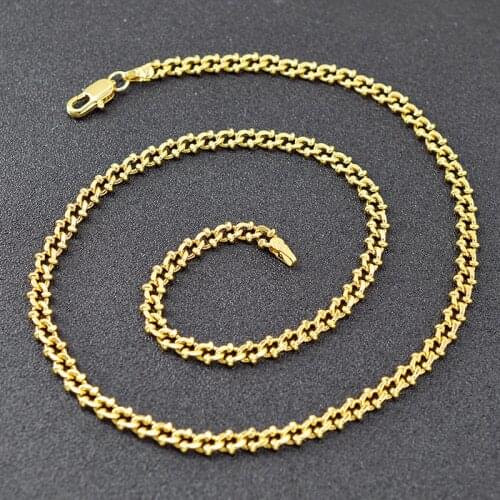 ZEA Dear Jewelry Bohemia Jewelry Link Chain Necklace Luxury Necklace For Women Copper Jewelry For Anniversary Jewelry Findings