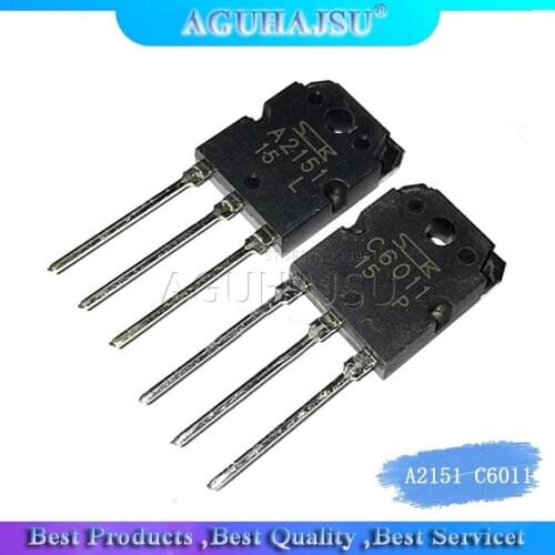 10pcs/lot 5PAIRS C6011 A2151 ( 2SC6011 + 2SA2151 ) new original TO-3P
