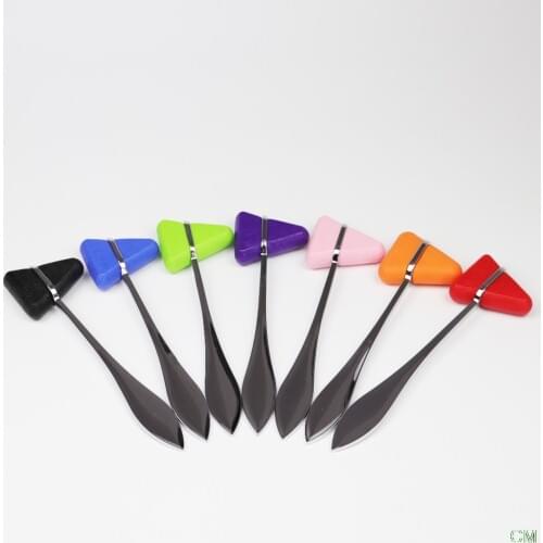 18cm x 5cm 1pc Medical Triangle Taylor Percussor Percussion Neurological Hammer Percussor Diagnostic Reflex Hammer