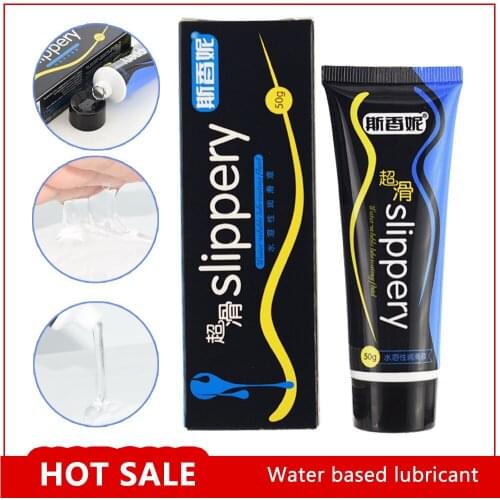50ml Sex Lubricant Pleasure Enhancing Cream Water Soluble Cream Sex Oil Moisturizing Vaginal and Anal Gel Sex Products for Adult