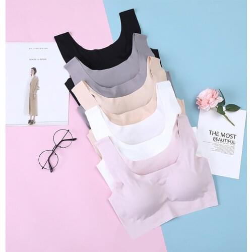 Japanese Relief Sports Bra One-piece Seamless Underwear Female Sleep Bra Bra No Steel Ring Bra Female