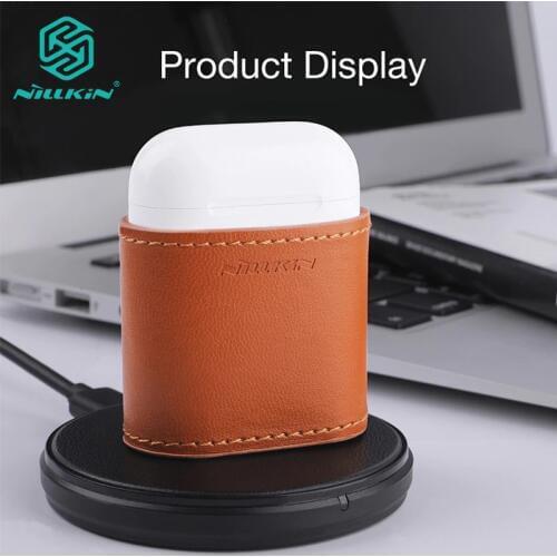 For AirPods Case bag qi Wireless Charging Protector Cover for AirPods Compatible with Qi wireless Charger charging case