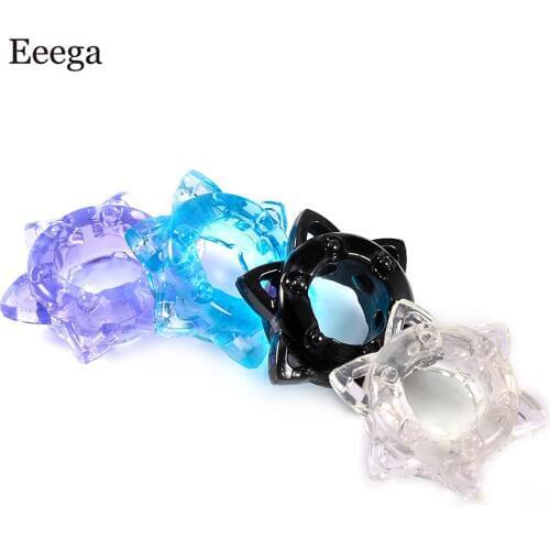 Penis Rings Delay Ejaculation Cock Rings Adult Games Sex Toys for Men Gay Erotic Couples Sex Products Random Color