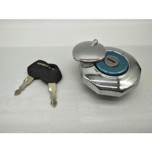 A01 Motorcycle Fuel Gas Tank Cap Cover Lock Set For JH70 JH 70 70cc Spare Parts Moto Fittings Fuel Tank Cover Lock CG125 XF125