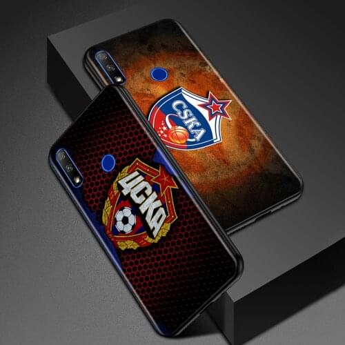 CSKA Moscow Club Soft Fundas For Honor 30 20 10 Lite Pro Youth Plus Black Shell for HONOR 30i 20e 20s TPU Back