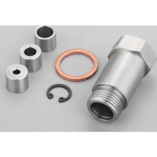 Oxygen Sensor Lambda O2 M18 x1.5 Threaded Extension Extender Spacer Exhaust Restrictor Fitting Adjustable Gas Flow Inserts kits