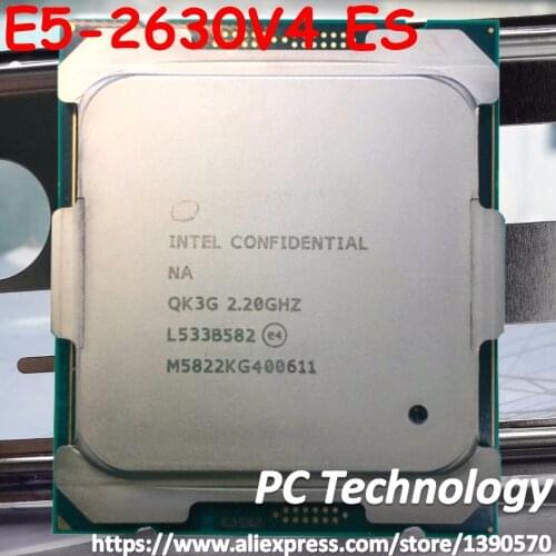 Original Intel Xeon Processor ES E5 2630V4 QK3G 2.20GHz 10Core 25MB E5 2630 V4 LGA2011-3 E5-2630V4 free shipping E5-2630 V4