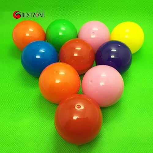 100pcs/ lot Colorful Eco-friendly Funny Soft 40mm empty Plastic Ball a Toy for Children and Kids plastic capsule