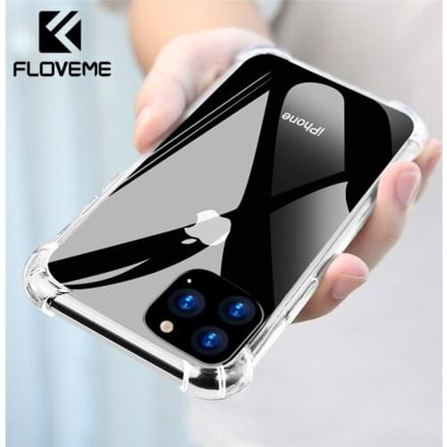 FLOVEME Anti Knock Case For iPhone 7 8 7 Plus Full Protective Shockproof Case For iPhone 11 Pro 11 XR XS Max X 6S 6 Capinhas Bag
