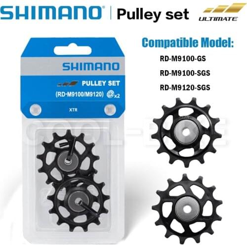 SHIMANO XTR Rear Derailleur Pulley Set RD-M9100 RD-M9120 Jockey Wheels 12-speed original