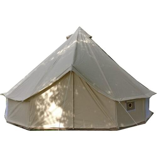 Ultralarge 3M Diameter Outdoor Luxury Wedding Awning Tent Cotton Fabric Waterproof Mildew Proof Anti-UV Gazebo Tente De Camping