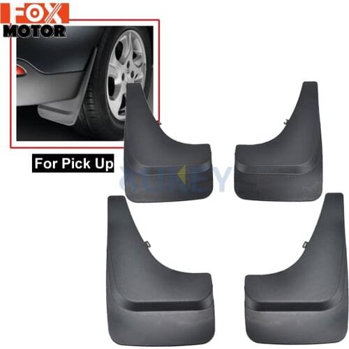 Universal Pickup Trunk SUV Mud Flaps Large SUV Pick Up Mudflaps Splash Guards For Toyota Tundra Tacoma 4Runner Hilux Vigo 2018