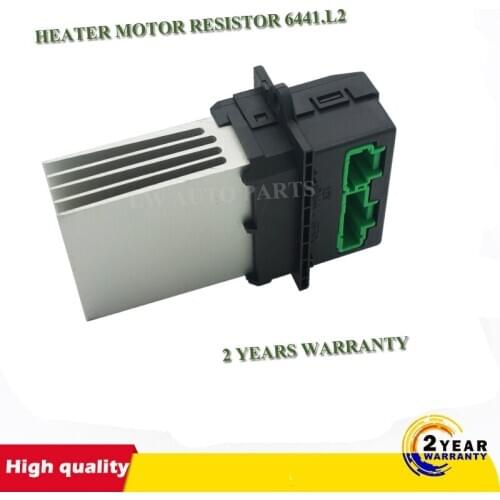 Air Conditioning Blower Resistor for Citroen Renault Megane Scenic Clio PEUGEOT 207 607 6441L2 6441 L2 7701048390