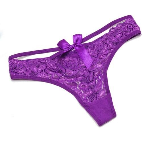 Women Lace Sexy Thong Thongs String G Cotton Low Panties Briefs Female S1 Cozy Underwear Waist Transparent Design