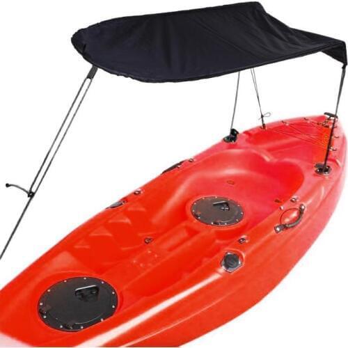 1 Person Kayak Boat Sun Shelter Sailboat Awning Top Cover Kayak Boat Canoe Sun Shade Canopy Fishing Tent Sun Rain Canopy