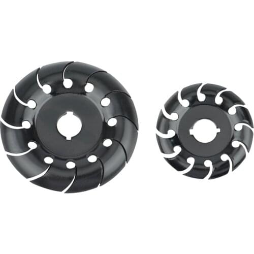 2Pcs Wood Carving Wheel Rotary Disc 16Mm Bore Grinder Wood Sharping Grinding Disc For Angle Grinder Woodworking Tools