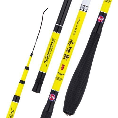 3.6-6.3m Carp Fishing Olta Super Hard Taiwan Fishing Rod Carbon Pole Ultra Light Hand Pole Fishing Tackle and Tool Vara De Pesca