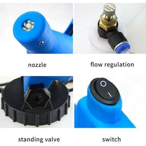 5L Portable ULV Cold Fogger Fogging Machine Disinfection Control Spayer 220V, for Home Office School Bus Disinfection, UK Plug