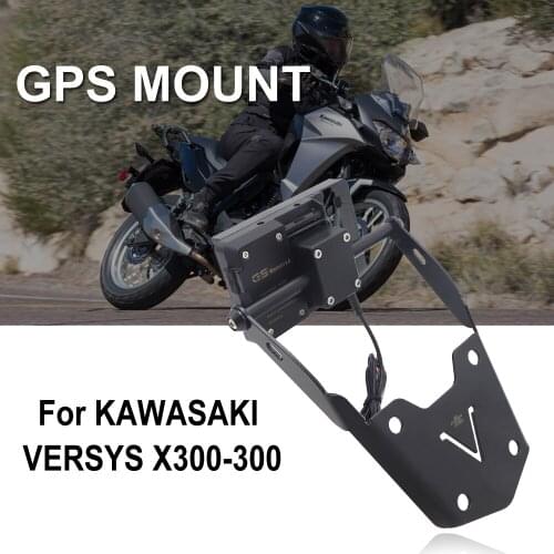 Free Shpping versys 300X Navigation frame Motorcycle Accessories Modified Navigation Bracket Fit for KAWASAKI VERSYS X300 X-300