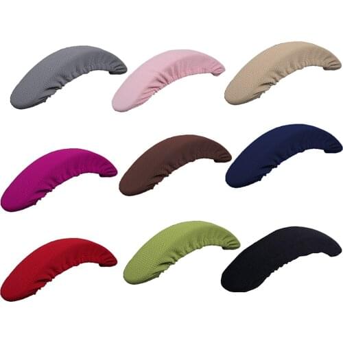 1 Pair Stretch Fabric Furniture Armrest Cover, Non Slip & Comfortable, Fits Most Shape Arms of Recliner Sofa Couch