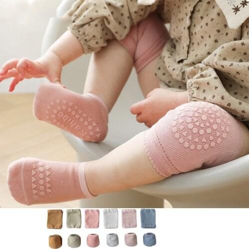 Baby Socks Small Boy Little Girl Cotton Breathable Absorbent Floor Socks To Protect Your Knees Crawling Movement Antiskid Todd