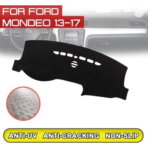 For Ford Mondeo 2013 2014 2015 2016 2017 Car Dashboard Mat Anti-dirty Non-slip Dash Cover Mat UV Protection Shade