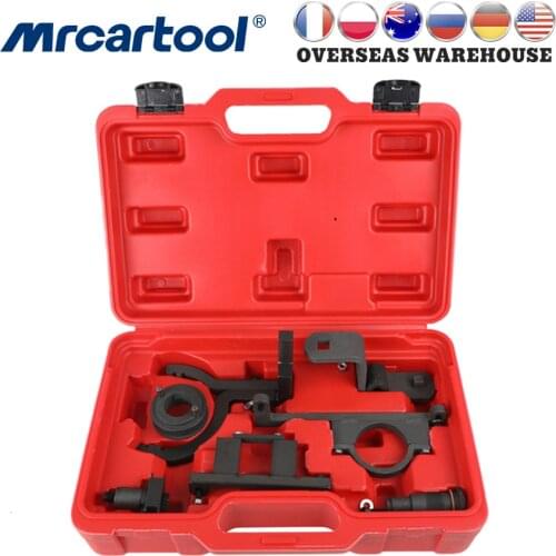 MR CARTOOL Engine Timing Chain Camshaft Locking Tool Kit For Ford LAND ROVER Explorer Mustang Ranger Mazda B4000 4.0L SOHC V6
