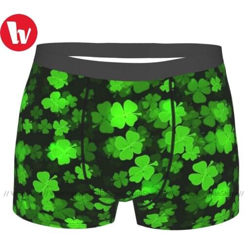 Leaf Underwear Cute Hot Design Trunk Polyester Sublimation Man Boxer Brief