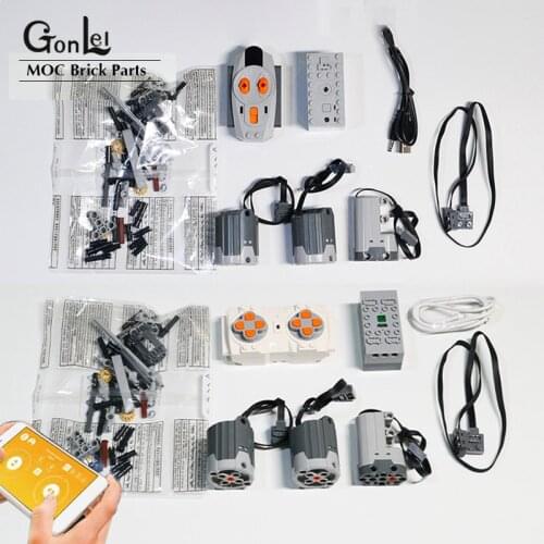 NEW App Control RC Modification Motor Kit MOC Building Block Bricks Kit for 42115 Sián FKP 37 Car Model (Only Upgrde Power Kit)