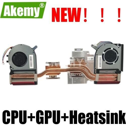 Brand new original For Asus Strix TUF 6 FX505GM FX705GM FX86SM FX705DU FX505DU FX86DU laptop CPU GPU cooling fan heatsink