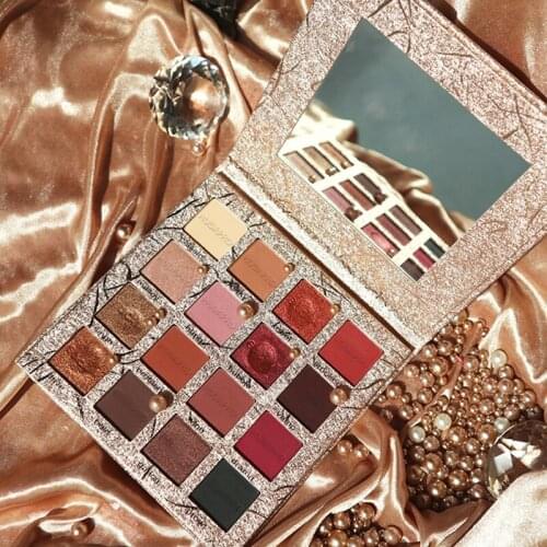 New Arrival Charming Eyeshadow 16 Color Palette Make up Palette Matte Shimmer Pigmented Eye Shadow Powder