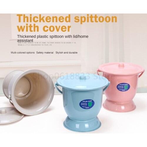 Handheld Potty Training Seat Spittoon Bucket Removable Toilet With Lid Camping Car Travel Portable Urinal Potty Adult Children