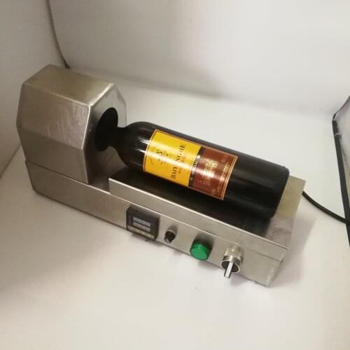 110V/220V PVC Heat Shrinkable Plastic Bottle Cap Red Wine Shrink Machine Sealing Machine Shrinker