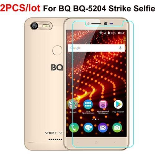 BQ BQ-5204 Strike Selfie Tempered Glass High Quality 9H LCD Screen Protector For BQ 5204 Phone Protection Film Glass For BQ5204