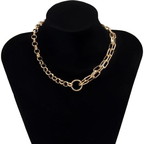 Women Necklace Metal Irregular Necklace With Geometric Style Simple Unqiue Design Long Lasting Durable Best Gift For Lady Girl