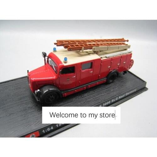 1:64 Alloy fire truck model ancient Italian classic car original package