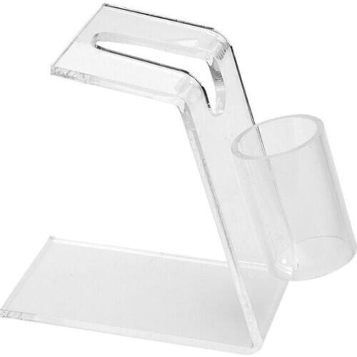 1Pc Pro Tattoo Machine Holder Stand Transparent Acrylic Tattoo Gun Supply Stand Rack Rest Organizer Accessory for Tattoo Artist