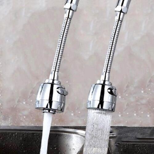 1pcs Stainless Steel 360 Rotate Diffuser Swivel Sink Faucet Nozzle Filter Cold Hot Mixer Water Bubbler for Single Hole Water Tap