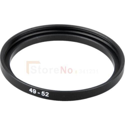 10pcs 49mm-52mm 49-52mm 49 to 52 Step down Filter Ring Adapter For Filter lens cap lens hood