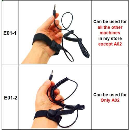 2pcs/Lot Detox Machine Wrist Belt Anti Static Wristband Wrist Strap for Ion Ionic Cleanser Wholesale Free Shipping