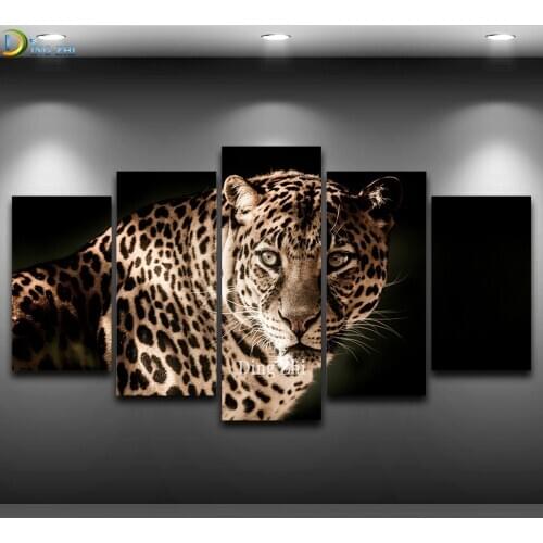 DIY Diamond Painting Animal Leopard Full Square 5D Embroidery Sale Mosaic Cross Stitch Rhinestone Round Drill Decor Home Puzzle