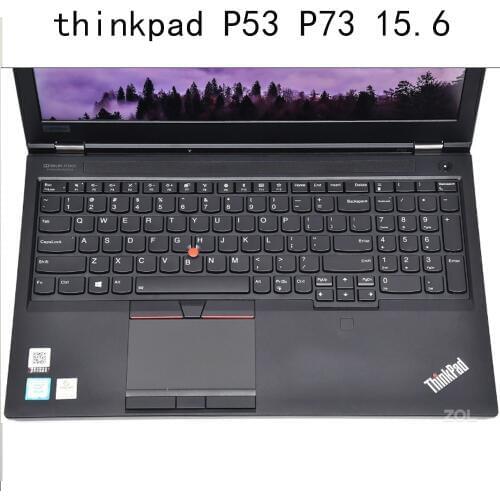 Keyboard Covers P73 for lenovo ThinkPad P53 P52s E590 E595 15.6 inch with P72 17.3 size clear silicon skin Protective cover 2019