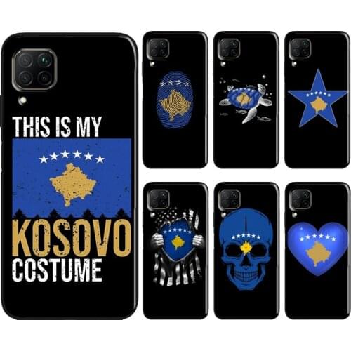 Kosovo Flag Phone Case For Huawei P40 Lite P30 P20 Pro P Smart 2021 2019 Mate 10 20 Lite Back Cover