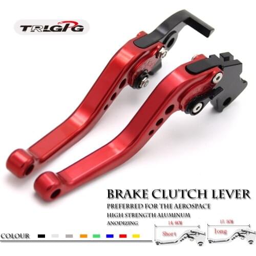 CNC Motorcycle Accessories Short/long brake clutch lever For Kawasaki GPZ500S/EX500R NINJA 1990-2009 ZR750 ZEPHYR 1991-1993