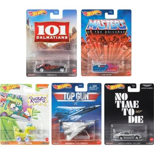 Hotwheels DMC55 Car Film Culture 101 DALMATIANS Dalmatian Top Gun Toys for Childen Collect gifts