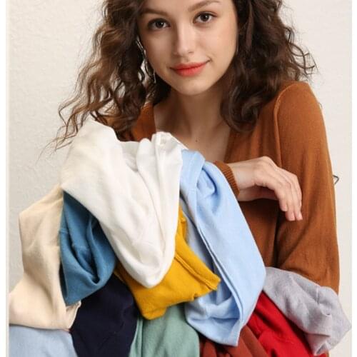 Johnature 2021 New Casual Spring Cardigan Sweaters For Women 12 Color Long Sleeve Knitted Button Korean Style Female Sweaters