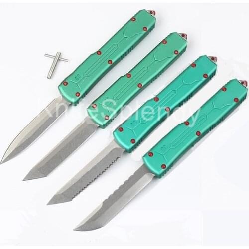 6 Styles UT Hunter VG10 Blade Comb Dual Action Tactical Rescue Folding Pocket Fixed Blade Knife Fishing EDC Survival Tool Knives