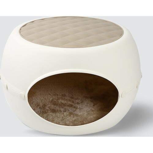 Net Red Stool Cat House Four Seasons General Summer Villa Nest Semi-enclosed Pet