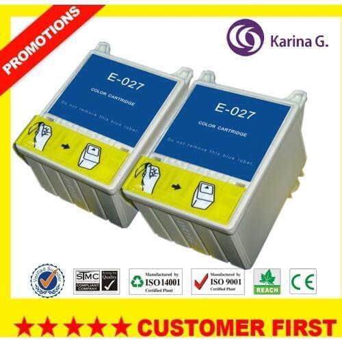 Compatible Color Ink Cartridge for T027 suit For EPSON Stylus Photo 925 Photo 925 Photo 830U